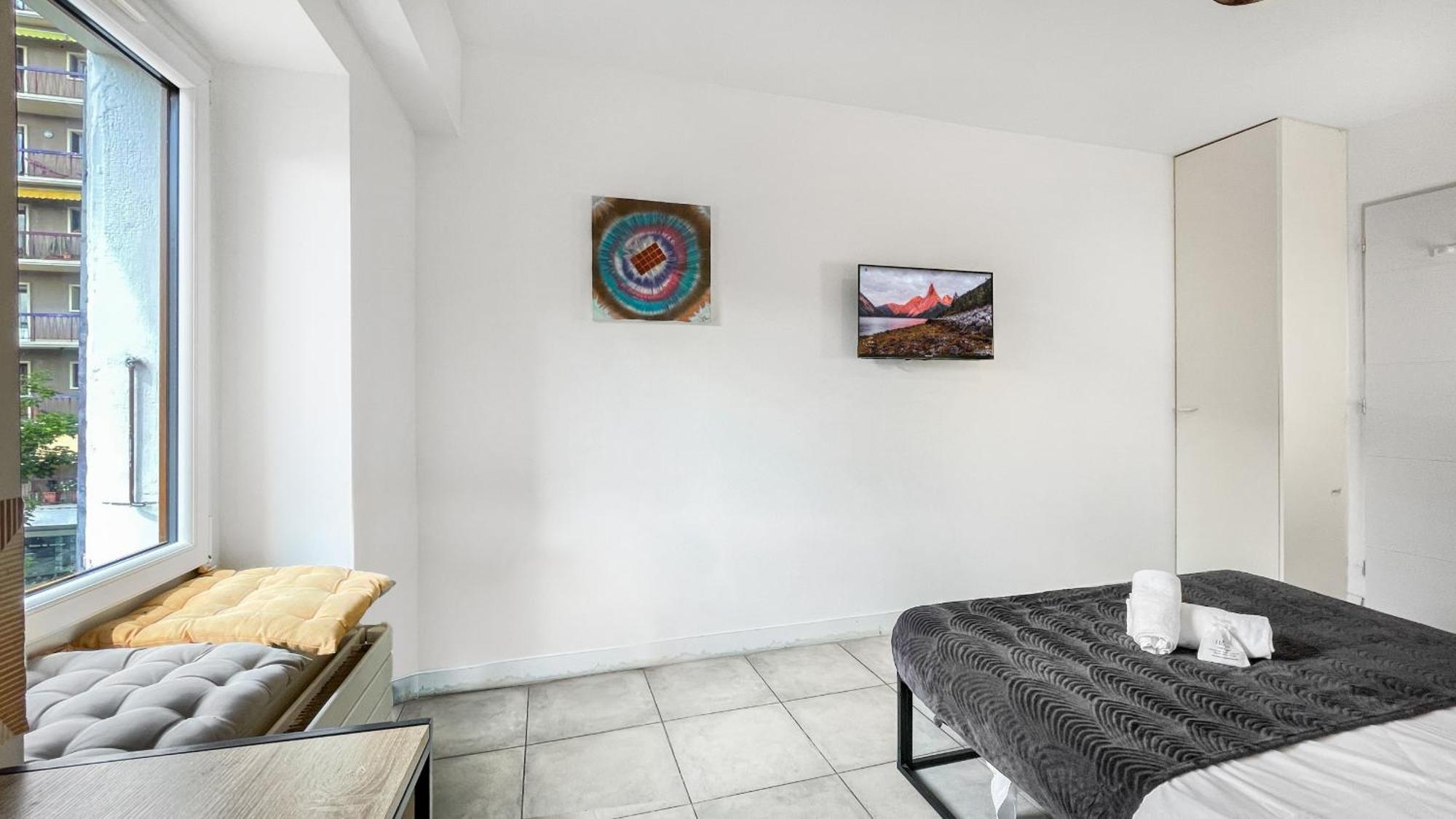 La Coloc Choco - Belle Colocation En Hypercentre / 5 Chambres Privees / Salle De Bains Privative / Proche Gare Et Tram / Wifi Et Netflix Annemasse Eksteriør billede
